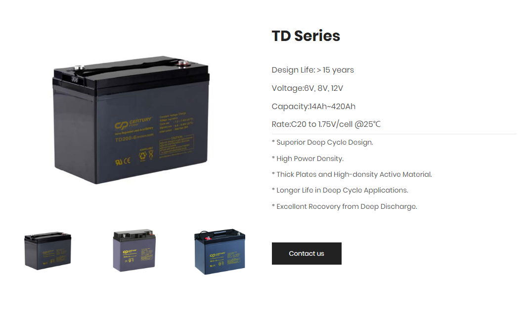 Motive Power Series 12V 100Ah Rechargeable Battery