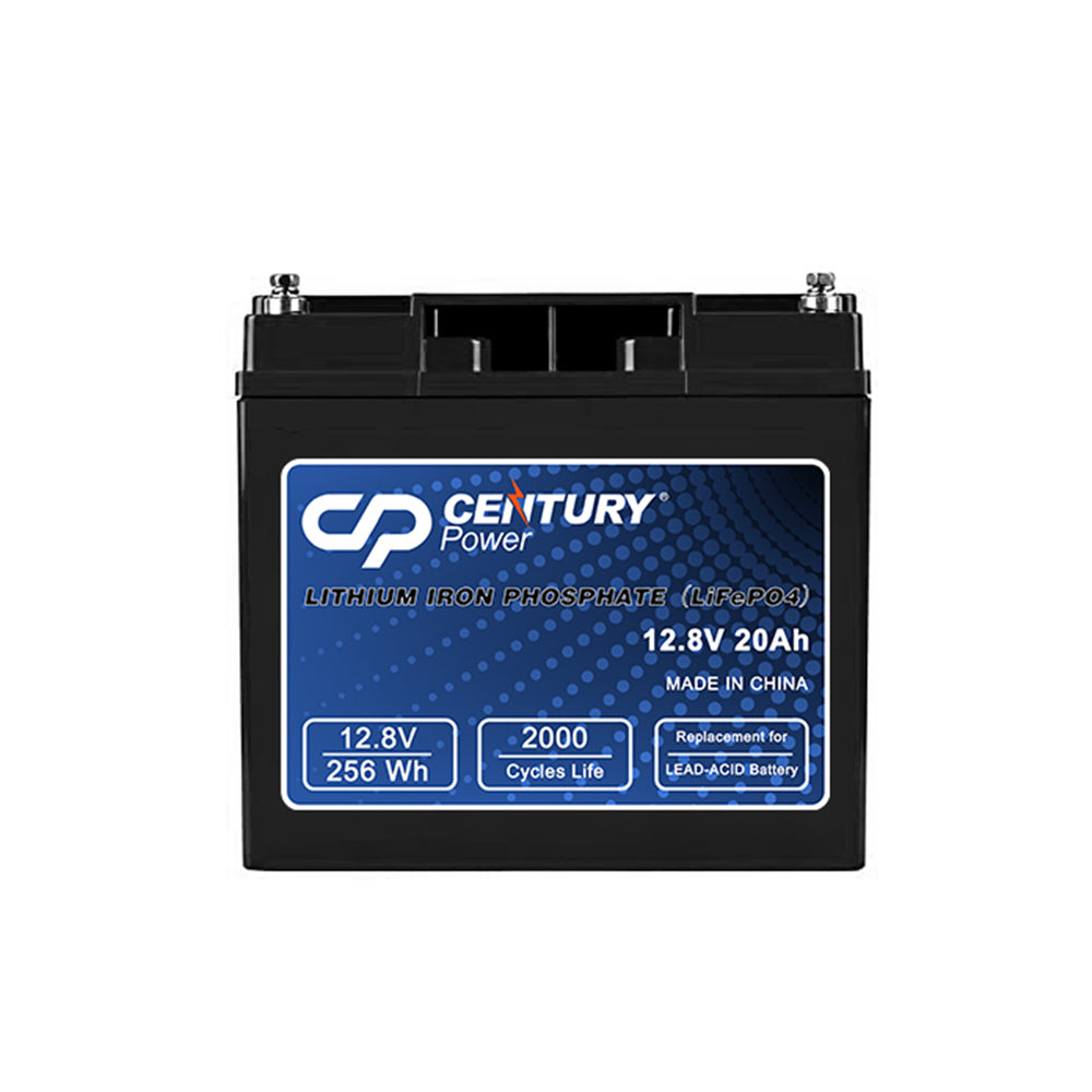 12V 20Ah Lithium LiFePO4 Deep Cycle Rechargeable Battery